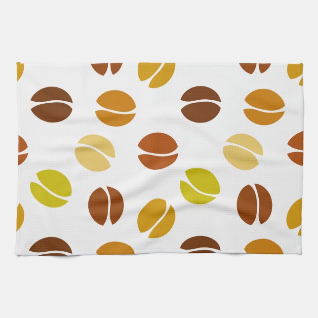 Paño De Cocina Granos de café (Horizontal)