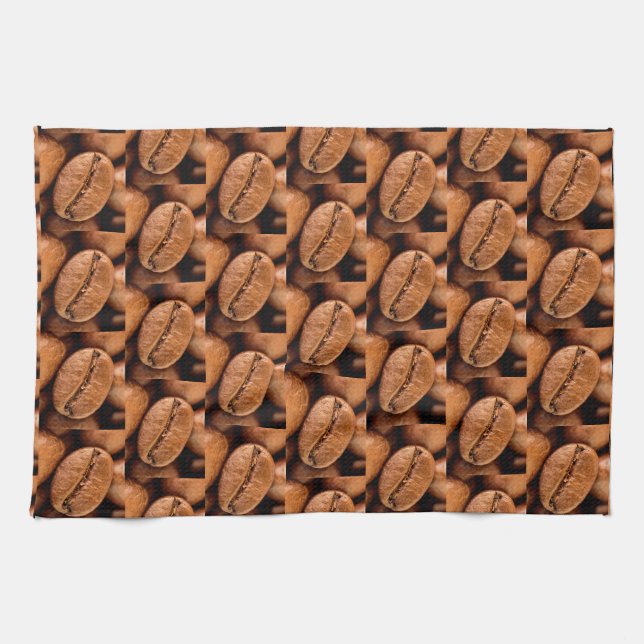 Paño De Cocina Granos de café mágico (Horizontal)