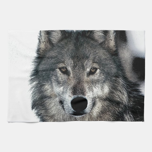 Paño De Cocina Gray Wolf (Horizontal)