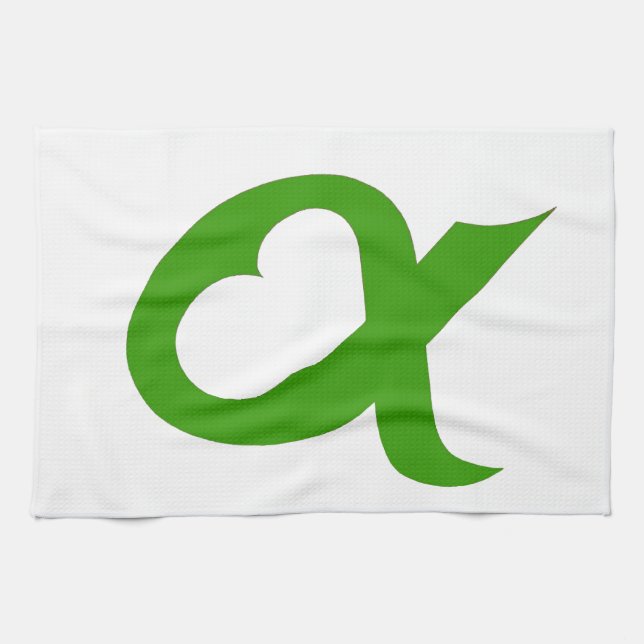 Paño De Cocina Green Alpheart (Horizontal)