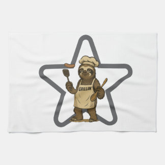 Paño De Cocina Grillin' Sloth Star