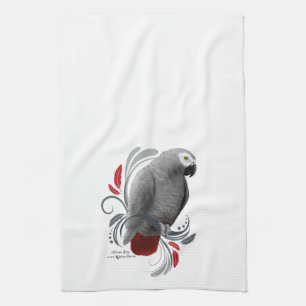 Paño De Cocina Gris africano