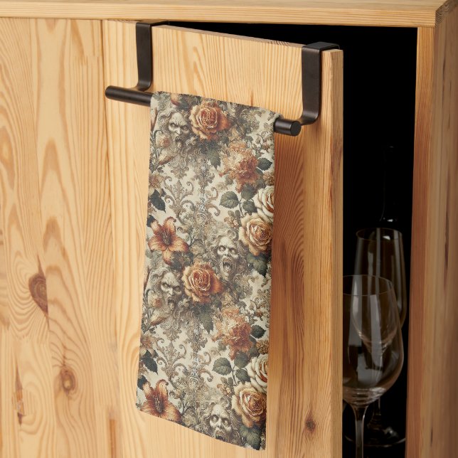 Paño De Cocina Grotesque Elegance - Victoria gótica (Pliegue de tercios)