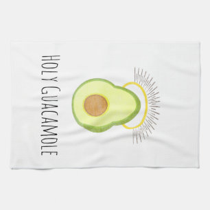 Paño De Cocina Guacamole santo, divertido