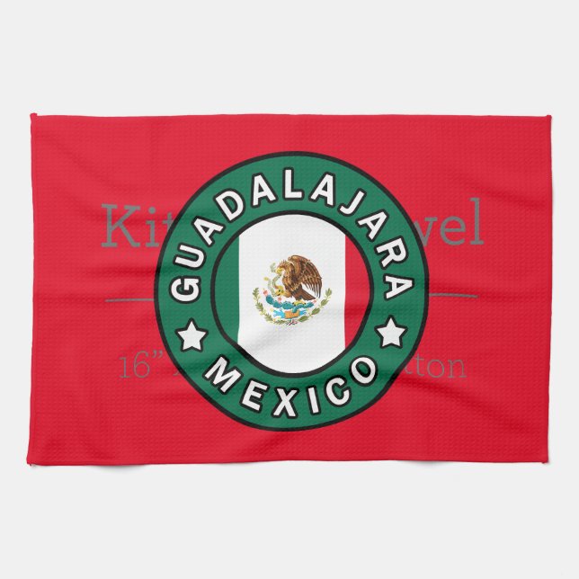 Paño De Cocina Guadalajara México (Horizontal)