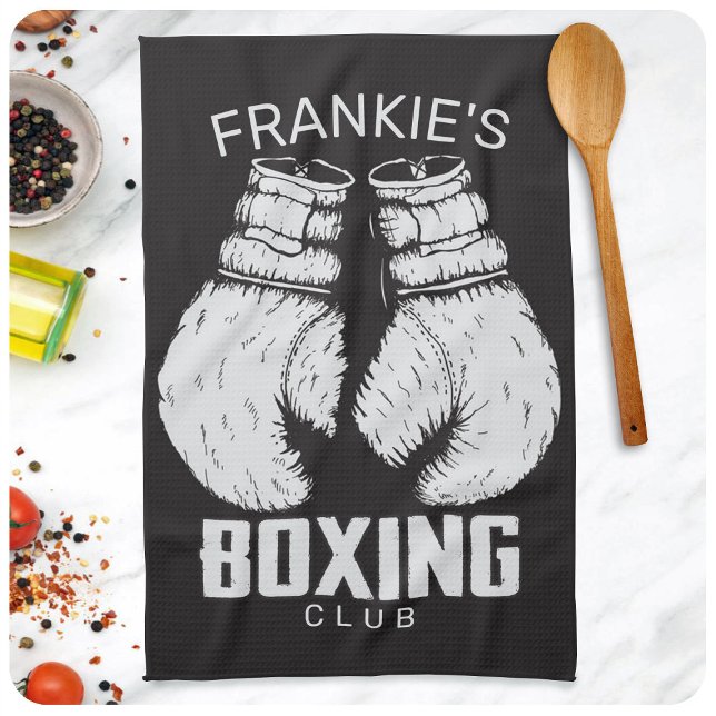 Paño De Cocina Guantes de boxeador de club de boxeo personalizado (Subido por el creador)