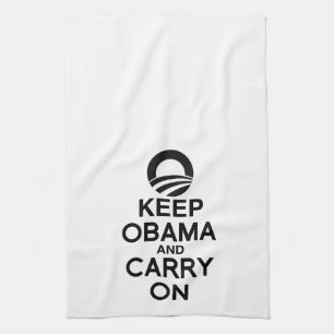 PAÑO DE COCINA GUARDE A OBAMA Y CONTINÚE - .PNG