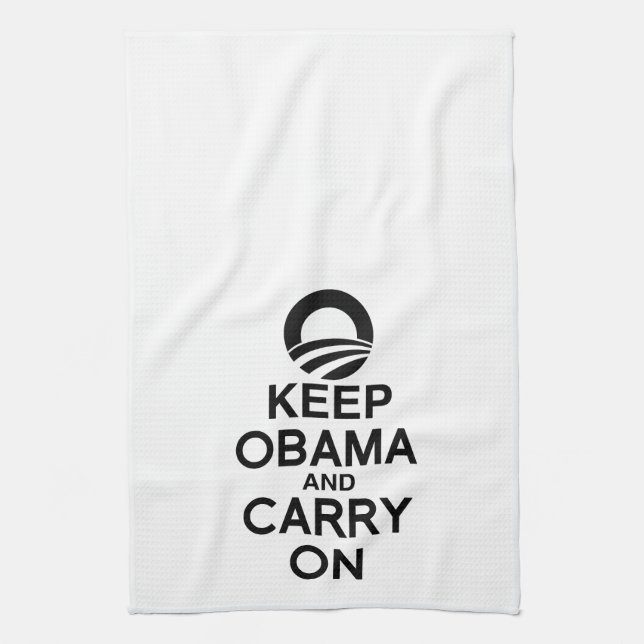 PAÑO DE COCINA GUARDE A OBAMA Y CONTINÚE - .PNG (Vertical)