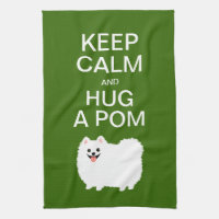 Guarde la calma y abrace un Pom - Pomeranian