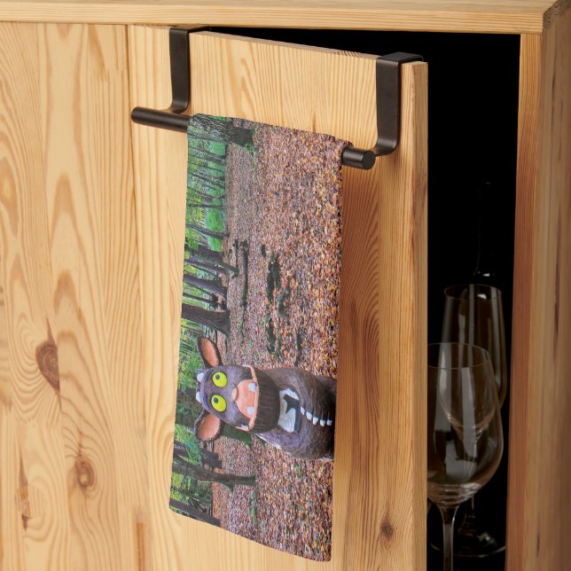 Paño De Cocina Guardián de la Selva (Pliegue de tercios)