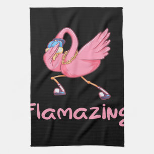 Paño De Cocina Guay Flamazing Dabbing Flamingo