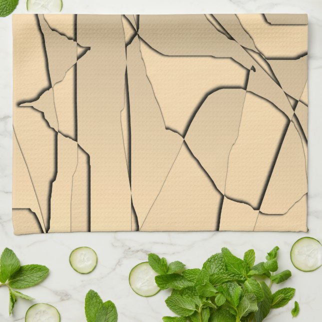 Paño De Cocina Guay Modern Shattered Gold (Doblado)