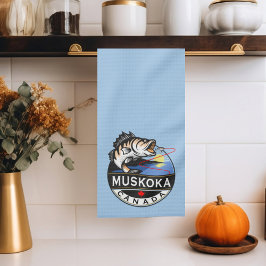 Paño De Cocina Guay Muskoka Canadá Escudo de pesca al aire libre