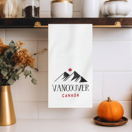 Paño De Cocina Guay Vancouver Canada Mountains Maple Leaf