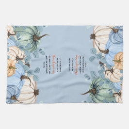 Paño De Cocina Guión de Acción de Gracias