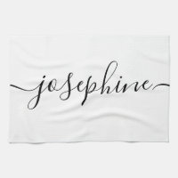 Guión elegante personalizado Nombre personalizado