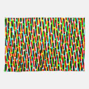 Paño De Cocina Guiones de color 121216(01)