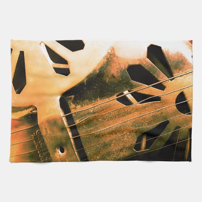 PAÑO DE COCINA GUITAR BLUES (Horizontal)