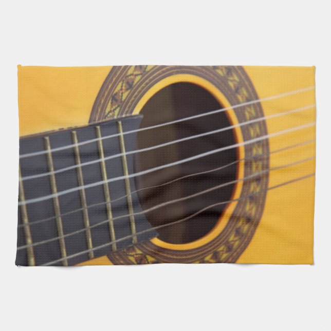 Paño De Cocina Guitarra acústica (Horizontal)