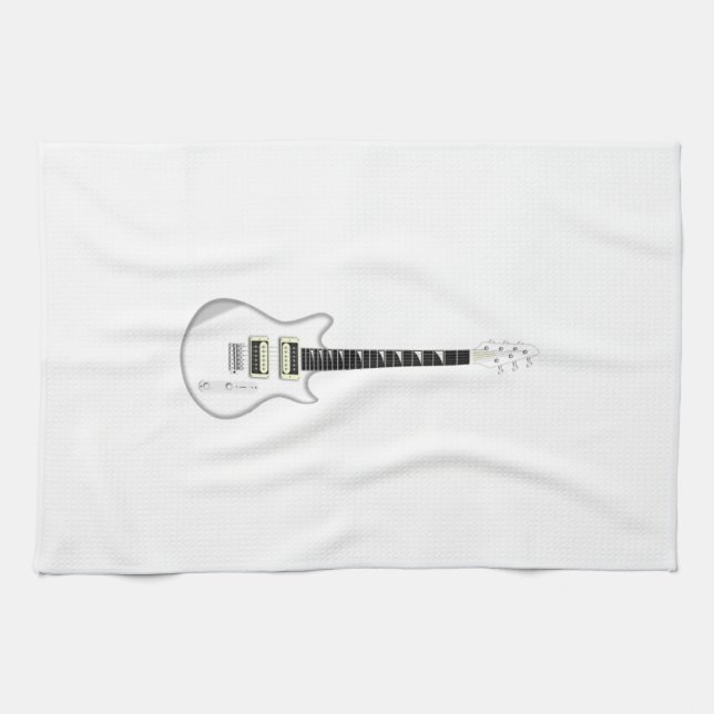 Paño De Cocina Guitarra eléctrica (Horizontal)