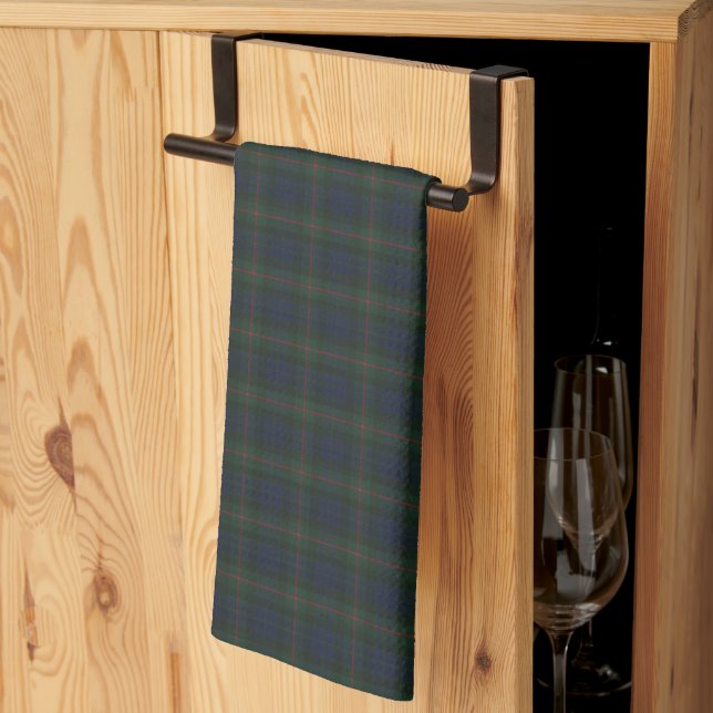 Paño De Cocina Gunn Modern Original Scottish Tartán (Pliegue de tercios)