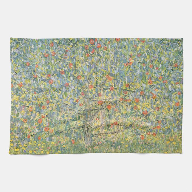 Paño De Cocina Gustav Klimt Apple Tree (Horizontal)
