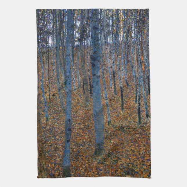 Paño De Cocina Gustav Klimt - Beech Grove I (Vertical)