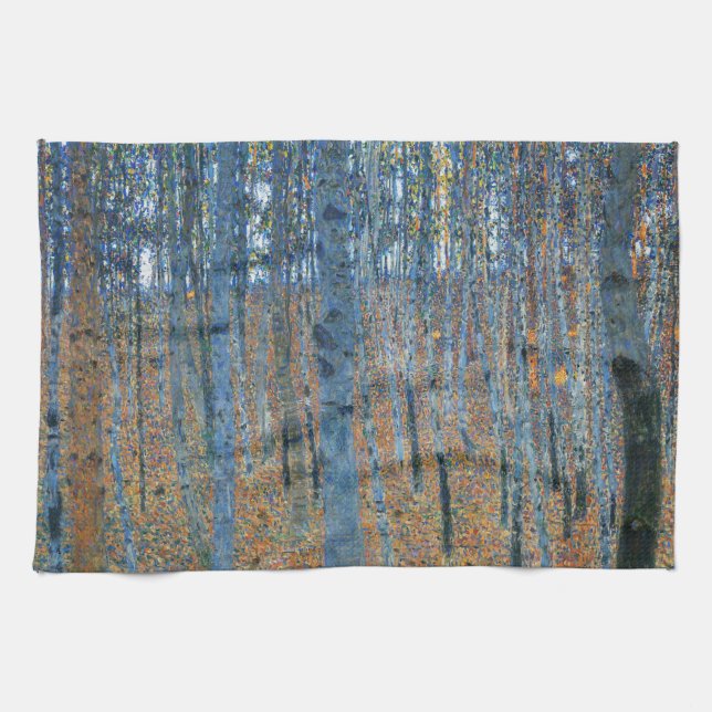 Paño De Cocina Gustav Klimt Beech Tree Forest Grove (Horizontal)