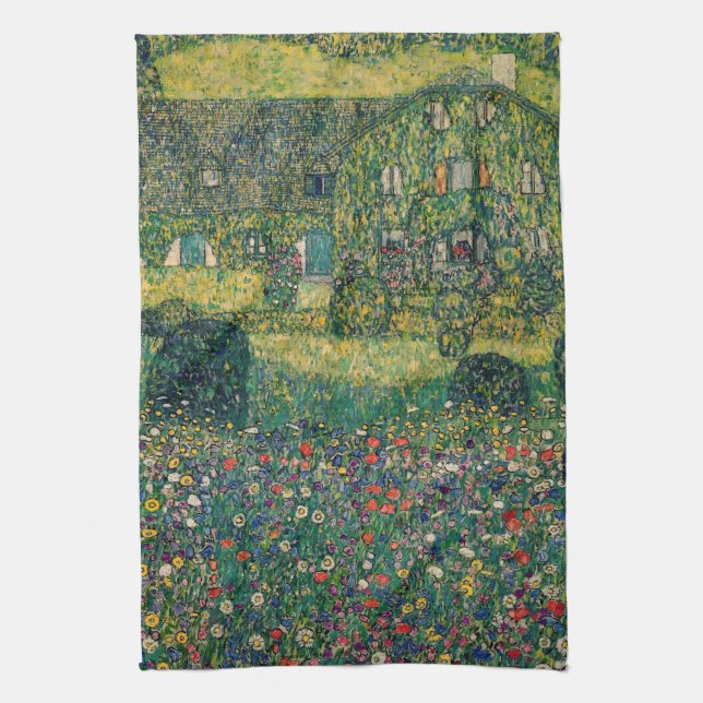 Paño De Cocina Gustav Klimt - Casa de campo del artista (Vertical)