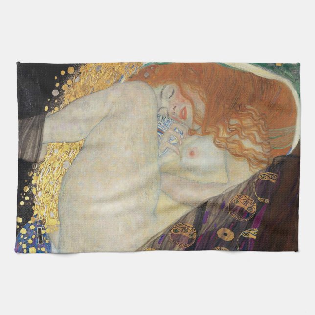 Paño De Cocina Gustav Klimt - Danae (Horizontal)