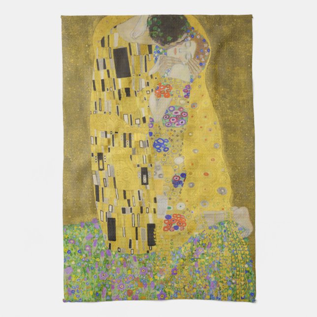 Paño De Cocina Gustav Klimt - El beso (Vertical)