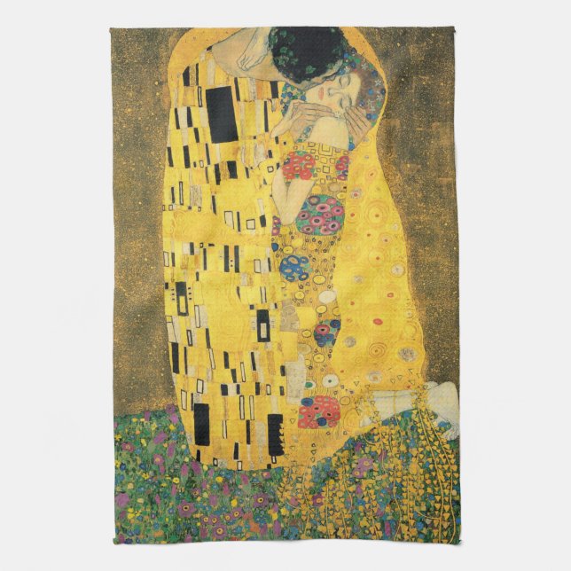 Paño De Cocina GUSTAV KLIMT - El beso de 1907 (Vertical)