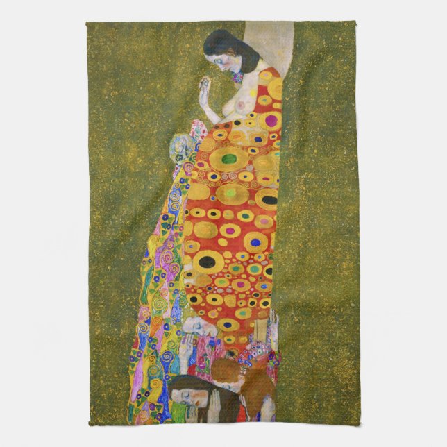 Paño De Cocina Gustav Klimt - Hope II (Vertical)