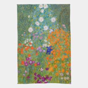Paño De Cocina Gustav Klimt - Jardín de flores