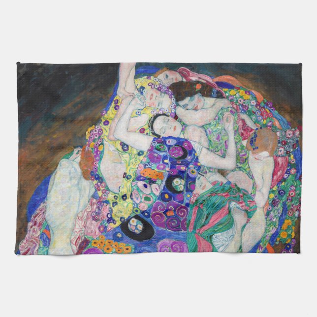 Paño De Cocina Gustav Klimt - La Virgen (Horizontal)