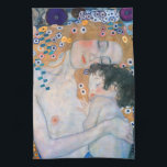 Paño De Cocina Gustav Klimt - Madre e hijo<br><div class="desc">Madre e hijo (detalle de las tres edades de la mujer) - Gustav Klimt,  Oil on Canvas,  1905</div>