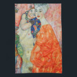 Paño De Cocina Gustav Klimt - Mujeres amigas<br><div class="desc">Mujeres amigas - Gustav Klimt,  Oil on Canvas,  1916-17 (destruido en 1945)</div>