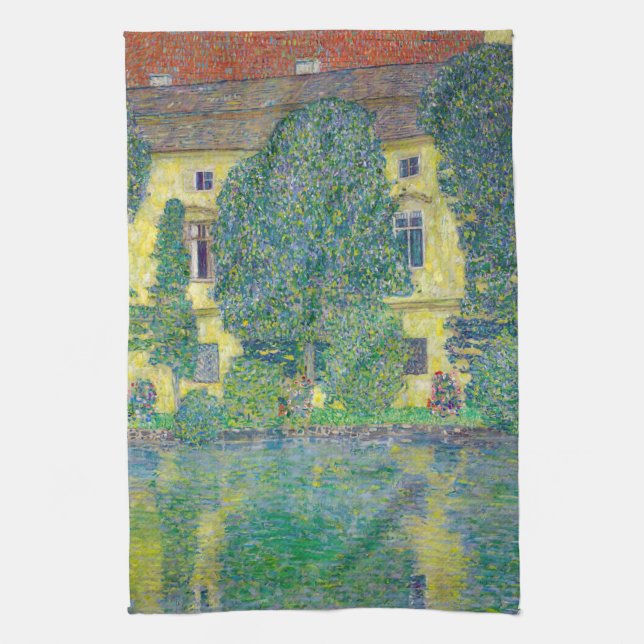 Paño De Cocina Gustav Klimt - Schloss Kammer am Attersee III (Vertical)