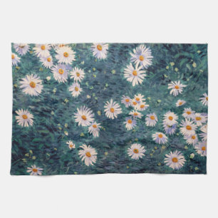 Paño De Cocina Gustave Caillebotte - Cama de Daisies, detalle