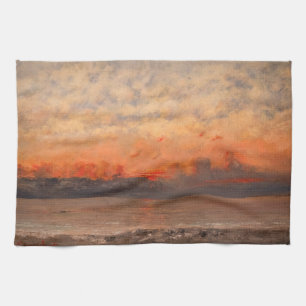 Paño De Cocina Gustave Courbet - Sunset