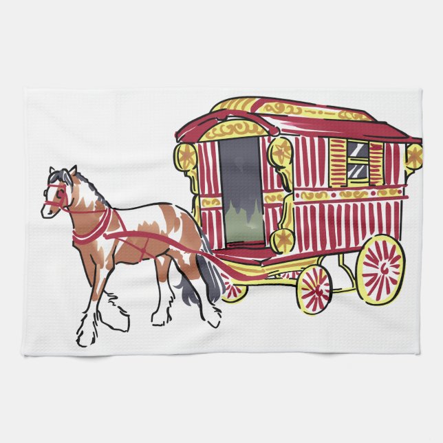 PAÑO DE COCINA GYPSY WAGON (Horizontal)