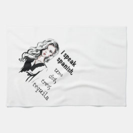 Paño De Cocina Hablo español