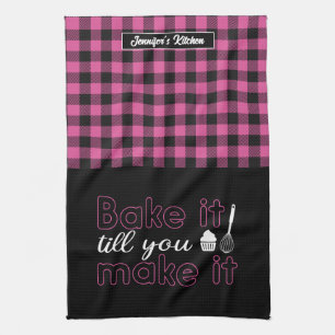 Paño De Cocina Hacerlo Fundido Hasta Que Lo Hagas Pink Planteado