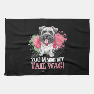 PAÑO DE COCINA HACES QUE MI PERRO TAIL WAG