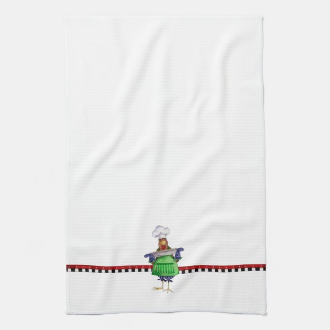 Paño De Cocina Haciendo Casserole (Vertical)