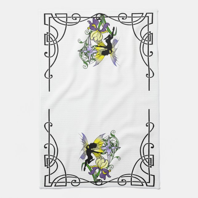 Paño De Cocina Hada Sombra Iris (Vertical)