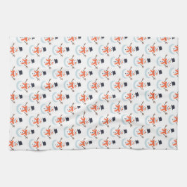 Paño De Cocina ¡Hagamos un muñeco de nieve!