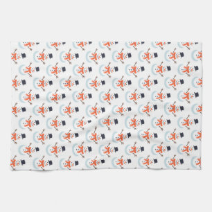 Paño De Cocina ¡Hagamos un muñeco de nieve!