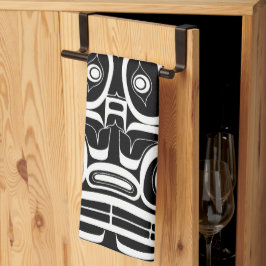 Paño De Cocina Haida Eagle Thunderbird Columbia Noroeste