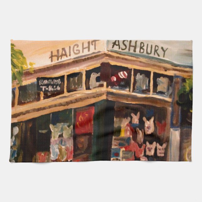 Paño De Cocina Haight Ashbury en San Francisco (Horizontal)